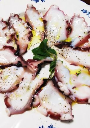 たこのカルパッチョ-レシピのメイン写真