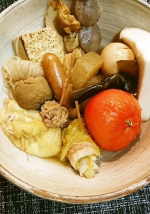 豚バラキャベツ巻きおでんの仲間入り-レシピのメイン写真