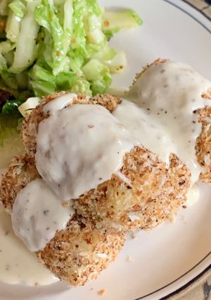 お洒落さつま芋コロッケ 濃厚チーズソース-レシピのメイン写真