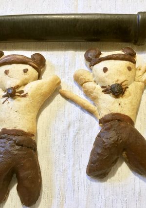 ねずみのパン⭐️ムキムキねずみ-レシピのメイン写真