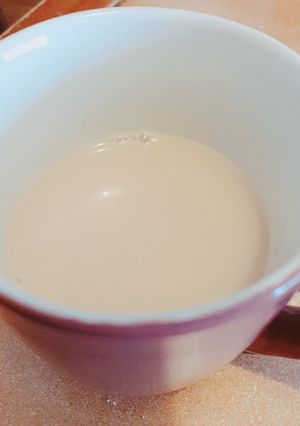 ホットミルクティー-レシピのメイン写真