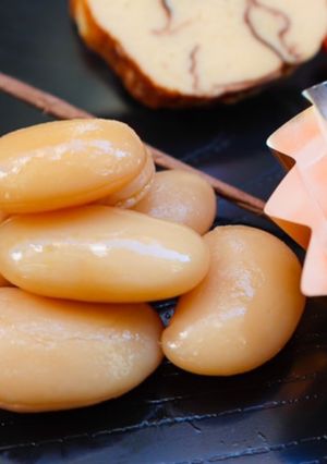 おせちの白花豆の甘煮-レシピのメイン写真