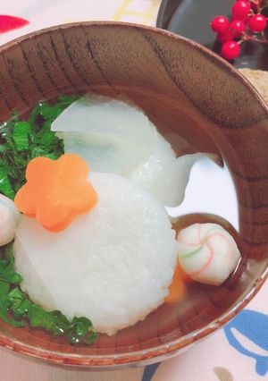 【離乳食】お雑煮-レシピのメイン写真