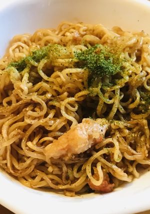 アレンジ★日清焼そば●カニカマ焼そば-レシピのメイン写真