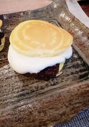 しっとりふわふわ*生クリームどら焼き-レシピのメイン写真