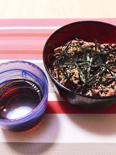 ラー油蕎麦-レシピのメイン写真