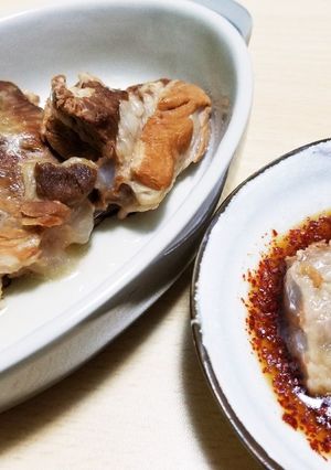 宮崎の豚軟骨 ポン酢と唐辛子でさっぱり-レシピのメイン写真