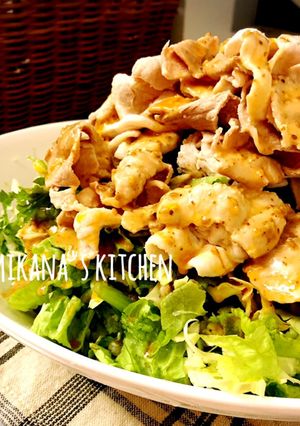 簡単ドレッシングで冷しゃぶサラダ♪♪-レシピのメイン写真