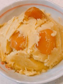 レンジで簡単!栗甘露煮と芋で、栗きんとん-レシピのメイン写真