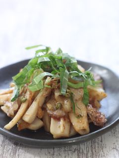 大葉味噌を使った豚バラレンコン炒め-レシピのメイン写真