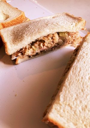 マヨ醤油ツナサンド-レシピのメイン写真