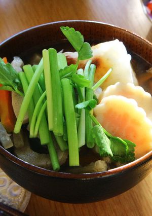 ヒキタさんちの具沢山なお雑煮★仙台雑煮-レシピのメイン写真