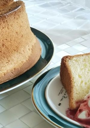 ２２ｃｍシフォンケーキ-レシピのメイン写真