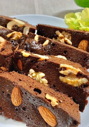 レンジで5分！チョコブラウニー-レシピのメイン写真