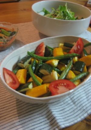 簡単2ステップ★夏野菜の揚げびたし♪-レシピのメイン写真