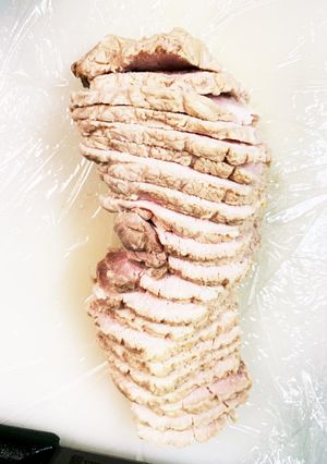 レンジで少量お節の煮豚-レシピのメイン写真