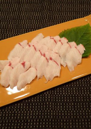 アブラツノザメの刺身-レシピのメイン写真