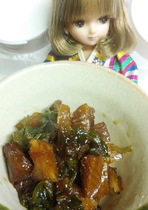リカちゃん♡황태북어조림*干し鱈の煮付け-レシピのメイン写真
