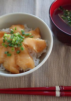 アブラツノザメの漬け丼-レシピのメイン写真