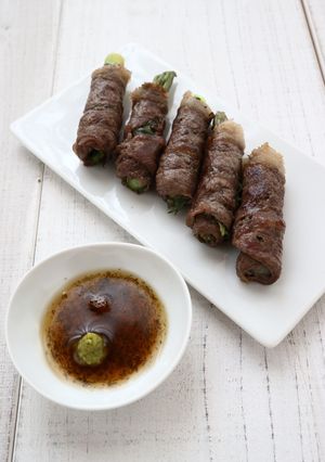 アスパラの大葉牛巻き-レシピのメイン写真