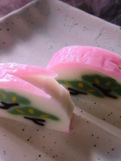 おせち 蒲鉾の飾り切り ウサギ-レシピのメイン写真