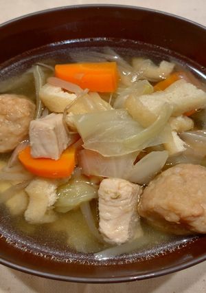 【学校給食】塩ちゃんこ鍋-レシピのメイン写真