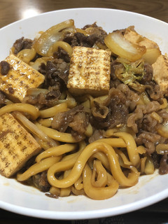 エバラすき焼きのたれで作る牛すきうどん-レシピのメイン写真