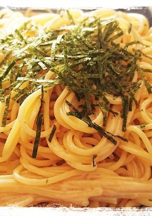 市販のパスタソース使用☆明太子マヨパスタ-レシピのメイン写真