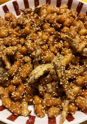 大豆と煮干し（田作り）のごまからめ-レシピのメイン写真