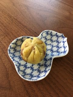 鍋でつくる!甘栗とサツマイモの栗きんとん-レシピのメイン写真