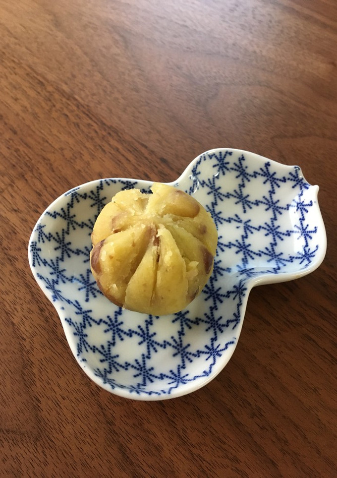 鍋でつくる！甘栗とサツマイモの栗きんとん-レシピのメイン写真