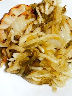 ホタテとめかぶと大根の和え物-レシピのメイン写真