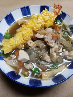具沢山の年越しそば-レシピのメイン写真