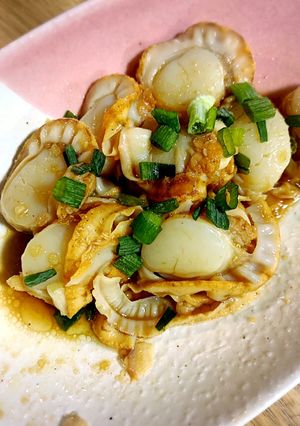 ベビーホタテの中華風カルパッチョ-レシピのメイン写真