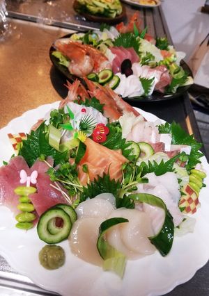 お刺身の盛り合わせ2019-レシピのメイン写真