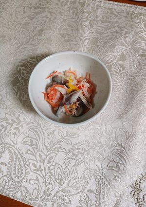 柚子風味の鯖入りなますです-レシピのメイン写真