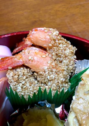 おせちの準備　海老の利久揚げ-レシピのメイン写真