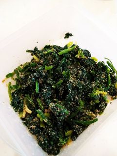 白だしでほうれん草のごま和え-レシピのメイン写真
