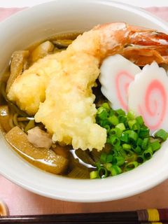 温かい蕎麦・年越し蕎麦・簡単そばつゆ-レシピのメイン写真