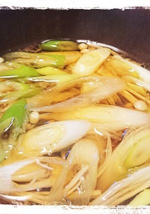 ネギいつぱいのおつゆ☆うどん・そば用-レシピのメイン写真