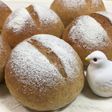 小麦胚芽入り丸パン