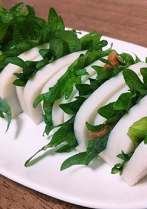 簡単おせち！かまぼこの梅しそはさみ-レシピのメイン写真
