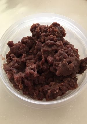 【覚書】煮時間15分 時短つぶあん-レシピのメイン写真