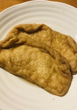 うどん・そばの副材料●薄あげの甘煮込み-レシピのメイン写真