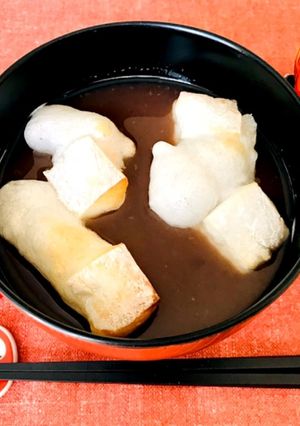 お正月に簡単お汁粉・鏡開き-レシピのメイン写真