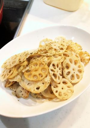 レンコンのバター醤油-レシピのメイン写真