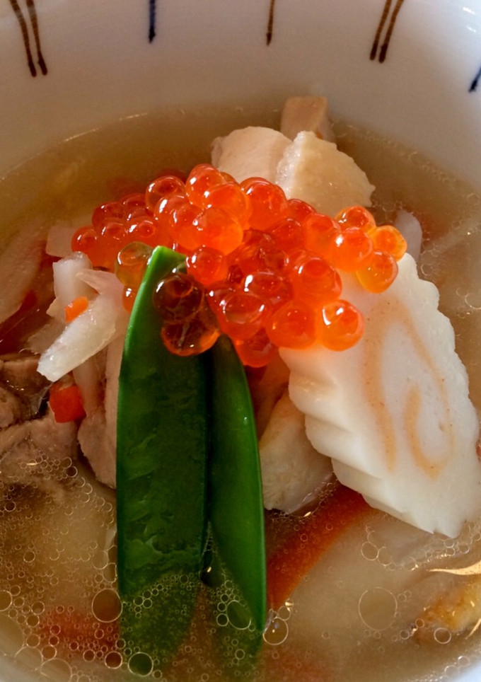 うちのお雑煮(東北風)-レシピのメイン写真