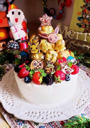 クロカンブッシュツリーケーキ☆-レシピのメイン写真