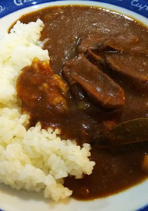 簡単美味・牛タンカレー-レシピのメイン写真