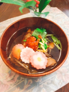 母から娘へ…お正月のお雑煮-レシピのメイン写真